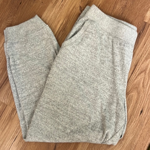 Haven Well Within Pants - Haven Well Within gray knit loungewear joggers, XL